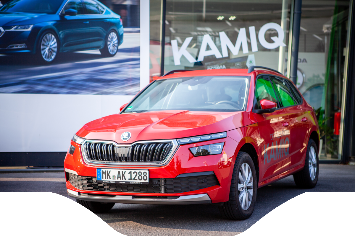 ŠKODA Ersatzwagen vom Autohaus Kosian