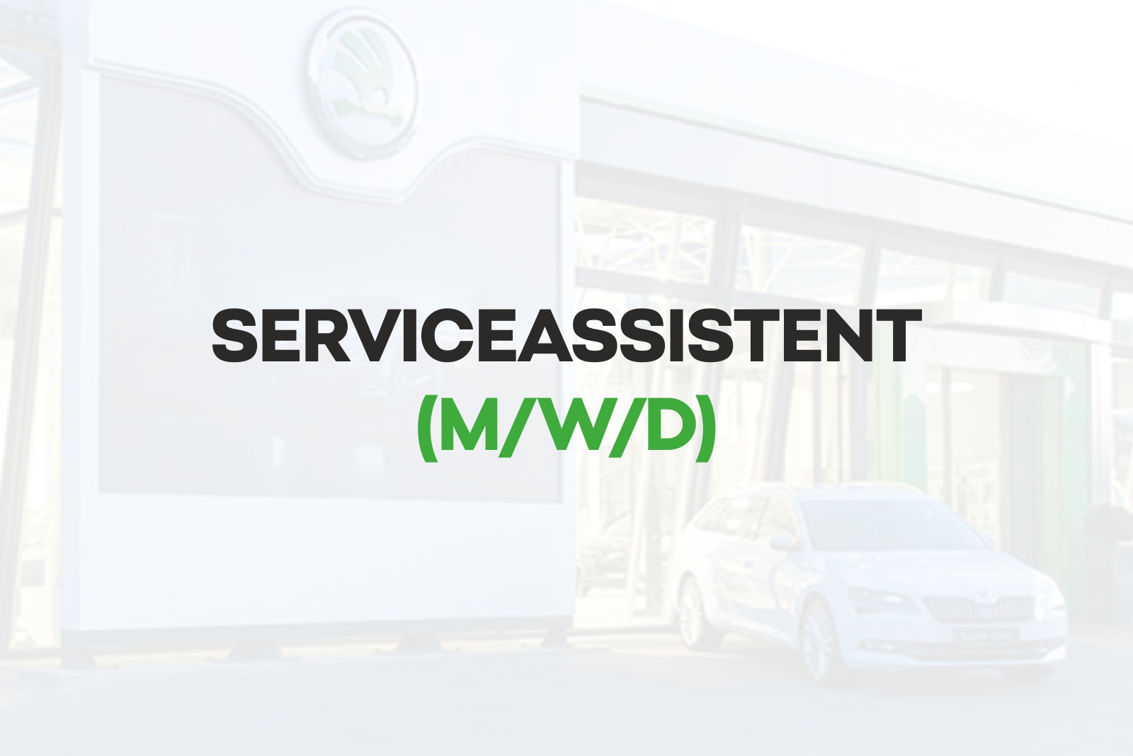 Serviceassistent (m/w/d)